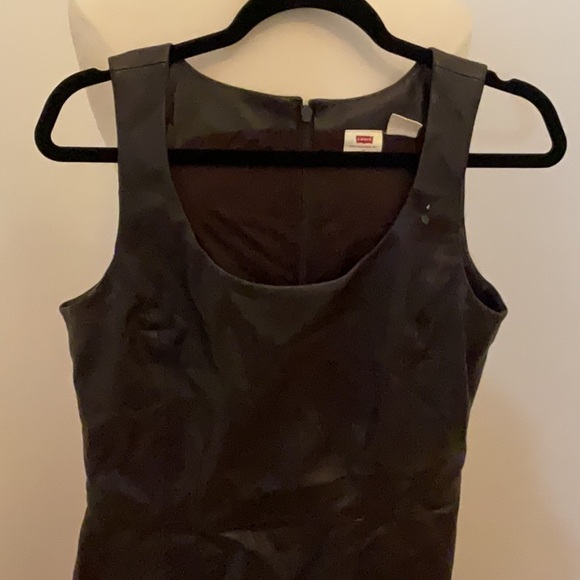 Levi's Faux Leather Dress, Size: S - Picture 7 of 12